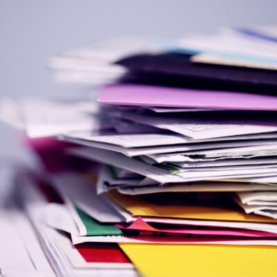 Photo of stack of mail by Sharon McCutcheon on Unsplash