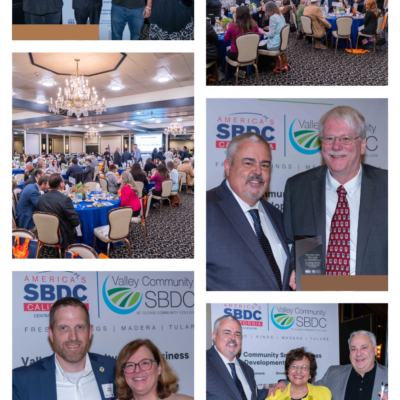 Multiple photos of SBDC Day atttendees